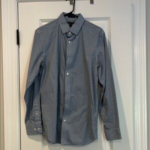Men’s Banana Republic Blue Casual Button Down Shirt